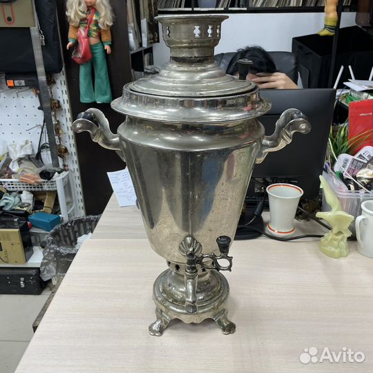 Угольный самовар рюмка СССР тула 5л Тульский (сзр)