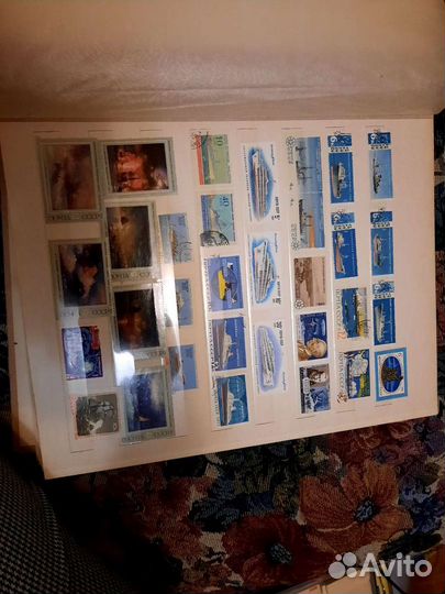 Книга с марками