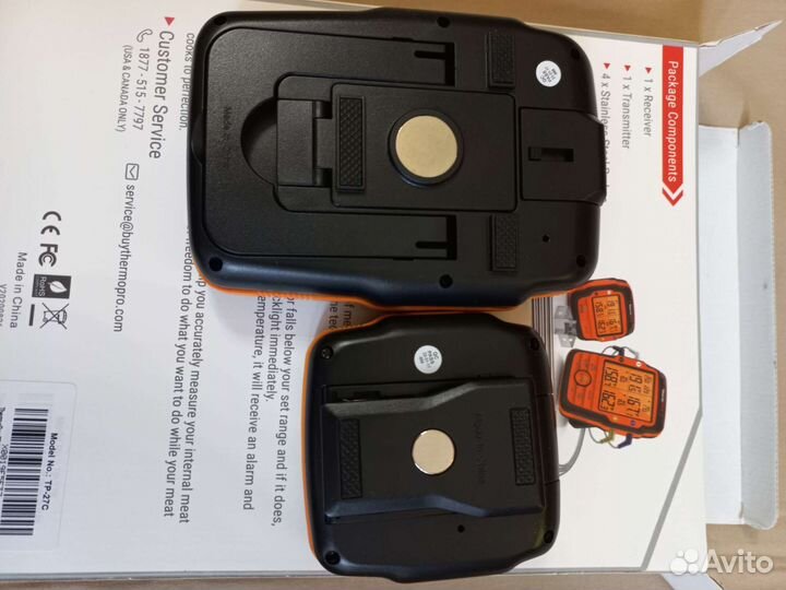 ThermoPro термометр для коптильни, ректификации