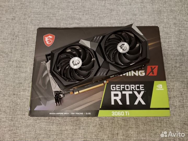 Видеокарта Msi Rtx 3060ti (гарантия днс)
