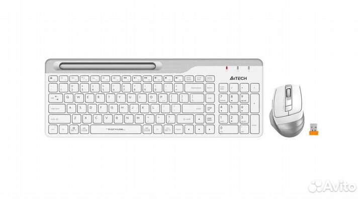 Клавиатура + мышь A4Tech Fstyler FB2535C белый