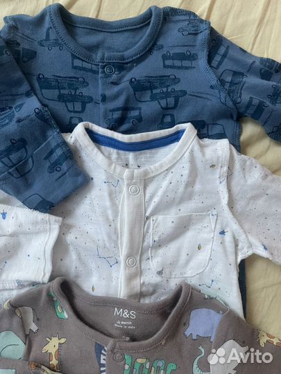 Слипы m&s mothercare next 50 56 62 новые