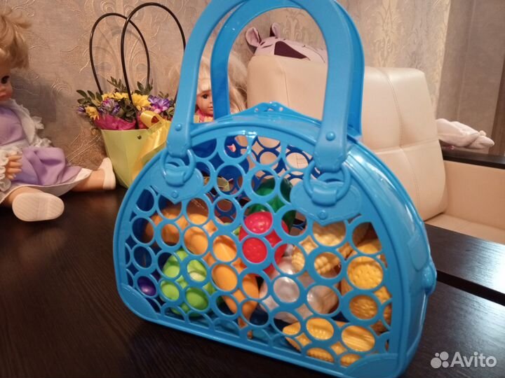 Корзинка с овощами и фруктами