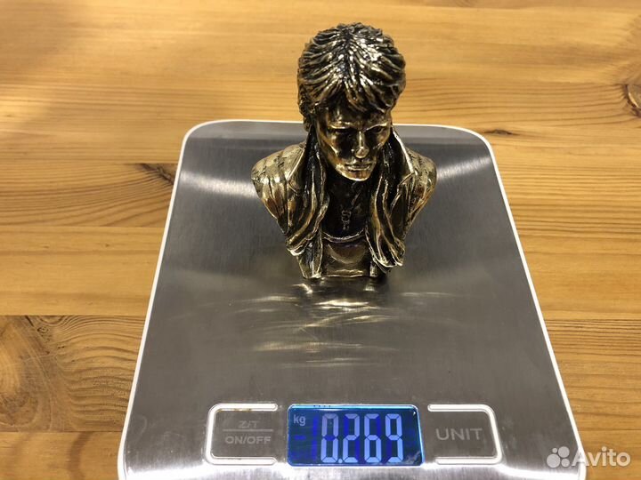 Бюст бронза Виктор Цой