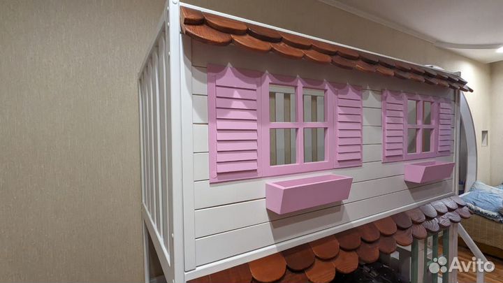Кроватка детская 2х ярусная Новая