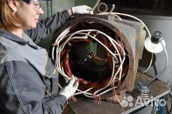Ремонт и перемотка электродвигателей в Челнах