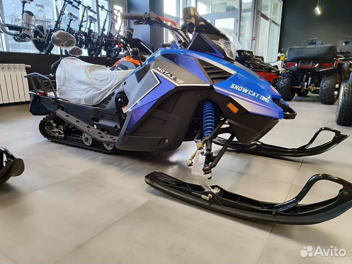 Снегоход Motax Snow Cat 150 синий