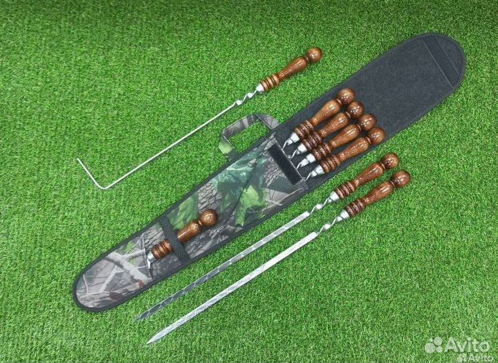 Набор шампуров в чехле