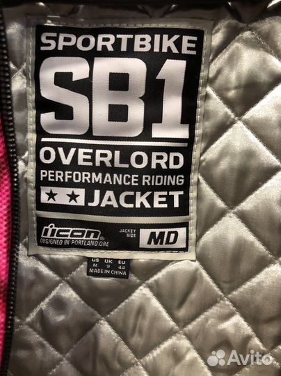 Мотокуртка Icon overlord