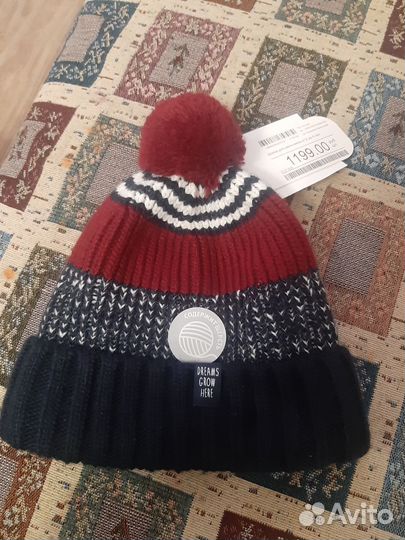 Шапка для мальчика 50 52