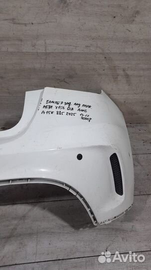 Бампер задний под парктроники Mercedes X156 Gla