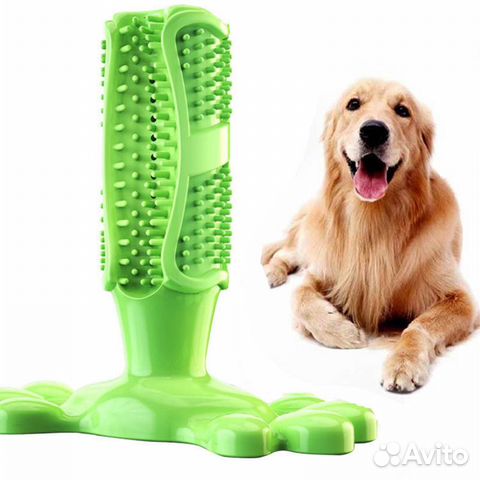 Игрушка зубная щетка для собак