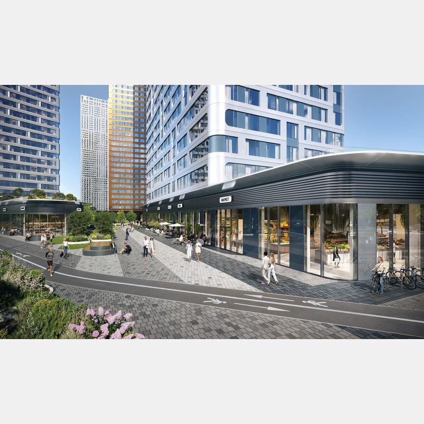 3-к. квартира, 88,7 м², 42/42 эт.