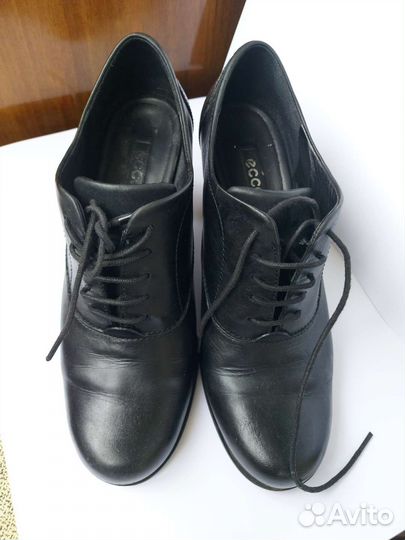 Ботильоны туфли на шнурках Ecco 41 размер