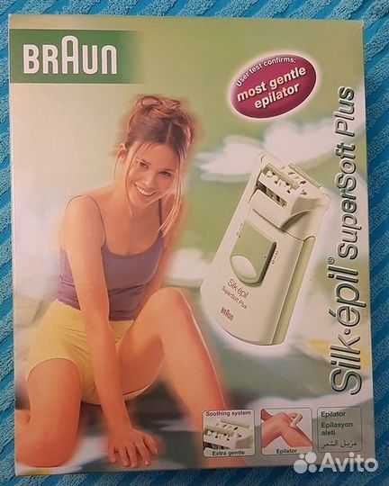 Эпилятор Braun Silk-Epil Supersoft Plus Франция