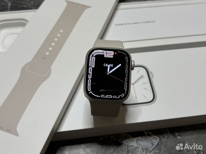Часы Apple Watch 7 41 mm 85 акб