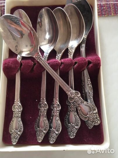 Чайные ложки мельхиор