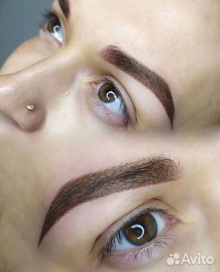 Татуаж (Перманентный макияж) брови /губы/ веки