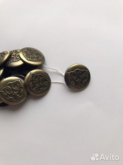 Пуговица металл Германия Италия