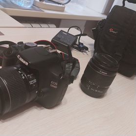 Фотоаппарат Canon EOS 1200d +2 объектива и сумка