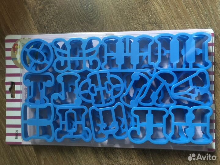 Буквы для печенья