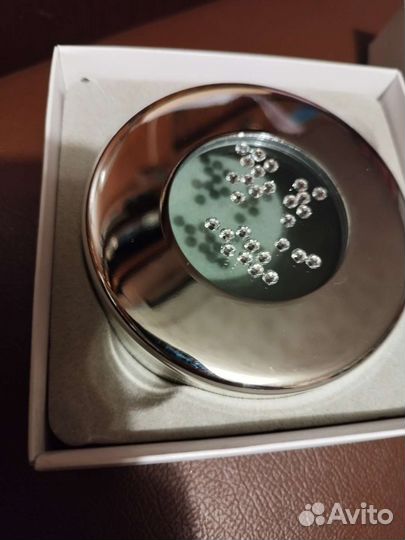 Шкатулка месталлическая swarovski