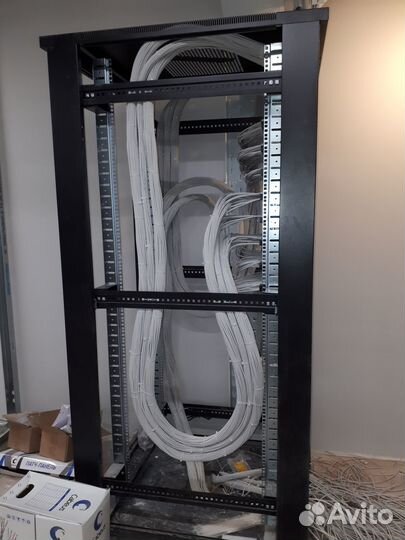 Монтаж и тестирование скс Флюк