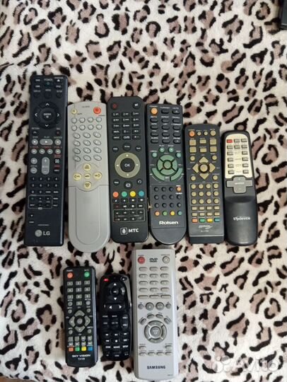 Пульты smart TV и обычные