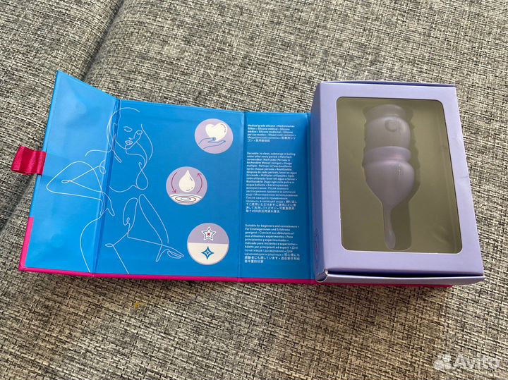 Менструальная чаша набор satisfyer