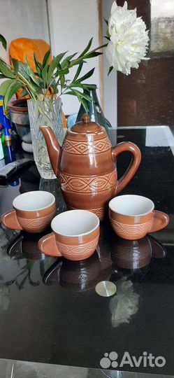 Набор глиняной, керамической посуды СССР