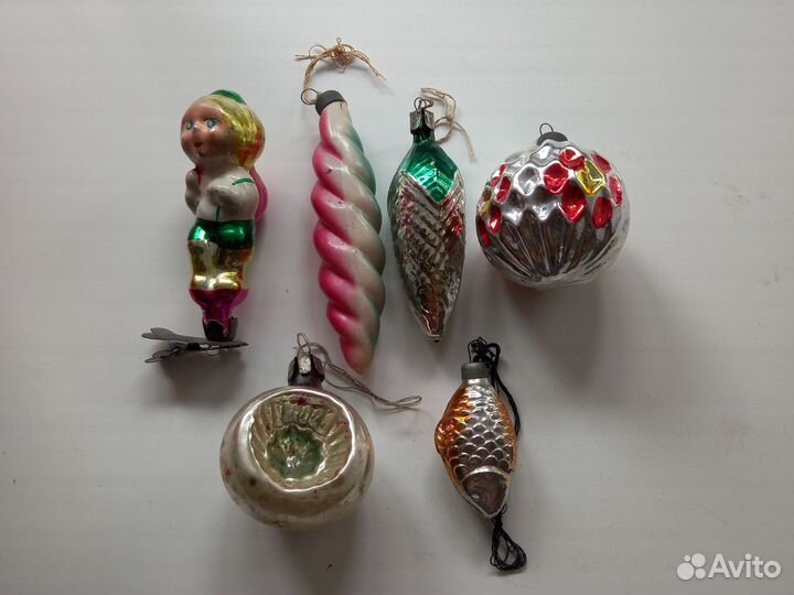 Елочные игрушки СССР