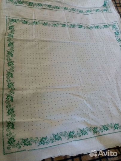 Ткань платочная, С С С Р, ситец, 2 расцветки