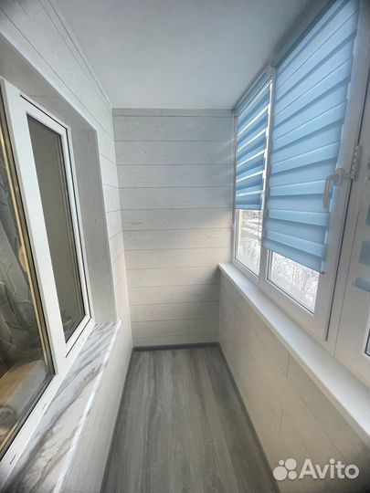 Холодное остекление балкона o-2708