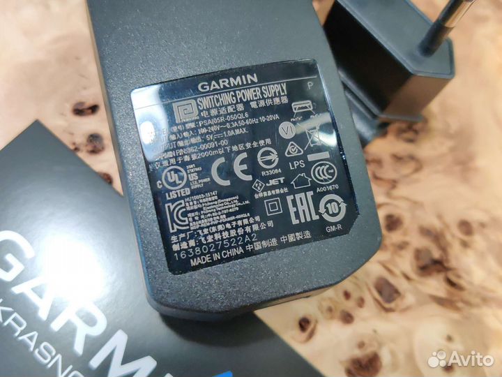 Адаптер питания оригинальный Garmin RUS 220V