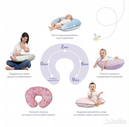 Подушка для беременных и кормящих