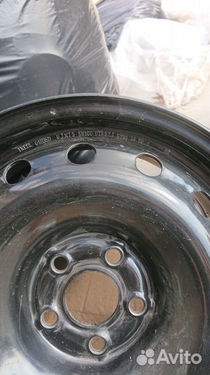 Резина Кама Евро 236. 185/60 р15. Диск Trebl