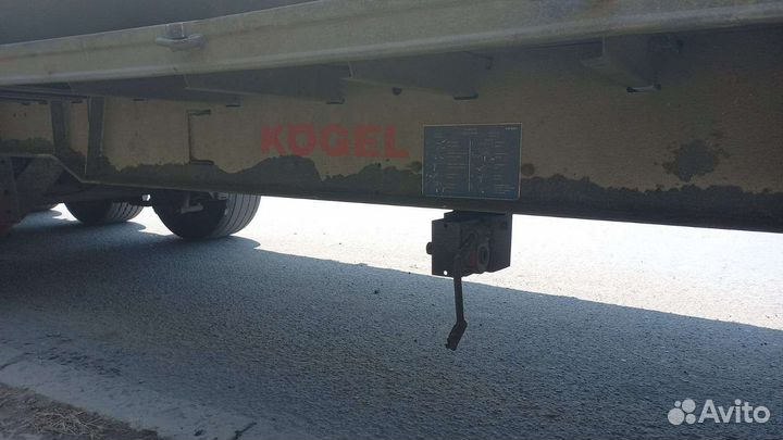 Полуприцеп бортовой Kogel Mega, 2006