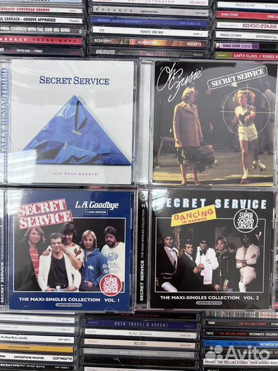 Музыкальные cd диски Secret Service