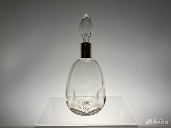 Антикварный графин, Англия, стекло, 1893-1920 гг