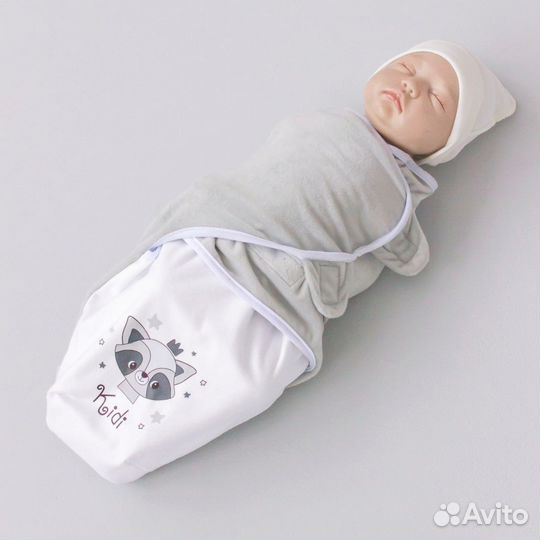 Пеленка-кокон на липучке