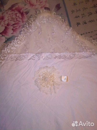 Детский конверт на выписку