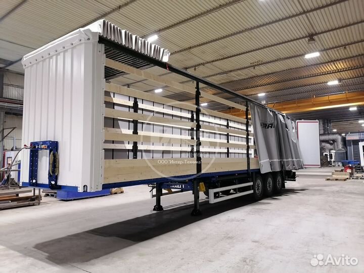 Полуприцеп шторный V-Trailer S, 2023