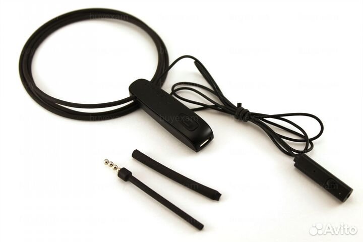 Микронаушники магнитные блютуз с кнопкой пищалкой