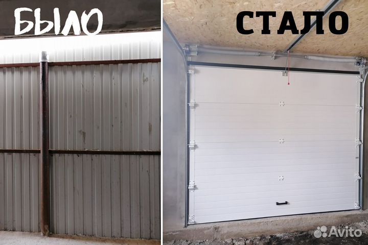 Автоматические ворота на гараж