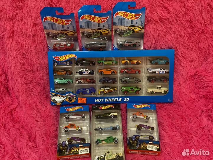 Машинки хот вилс копия 4,10 и 20 шт
