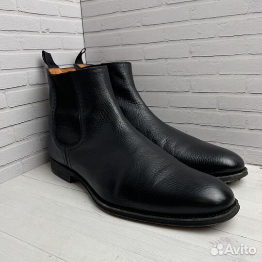 Ботинки челси Santoni. Оригинал