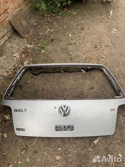 Golf 4 крышка багажника