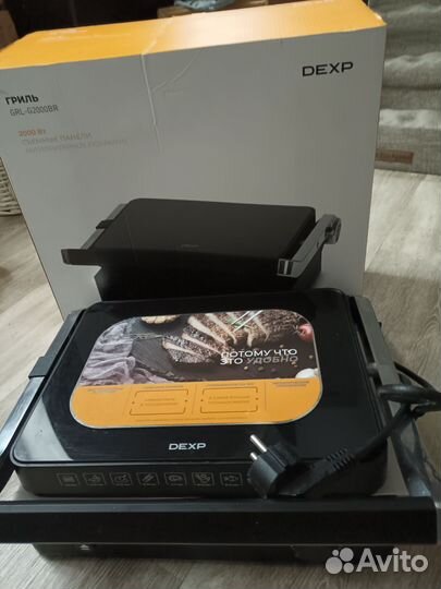 Гриль dexp GRL-2000BR