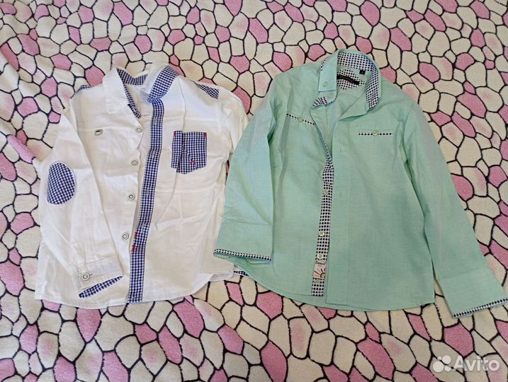 Рубашки на мальчика