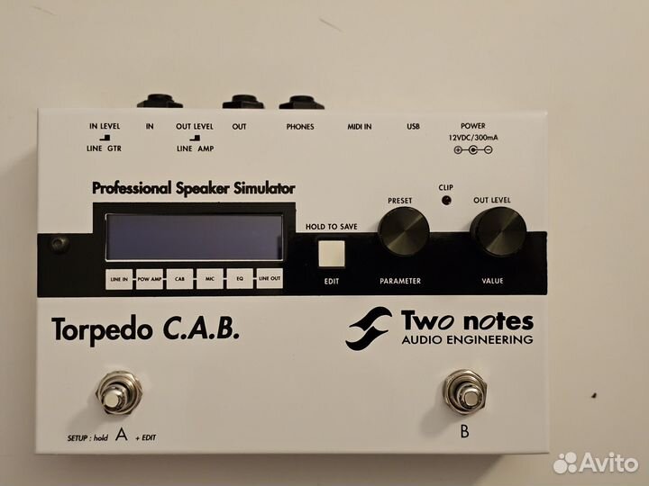Two Notes Torpedo CAB